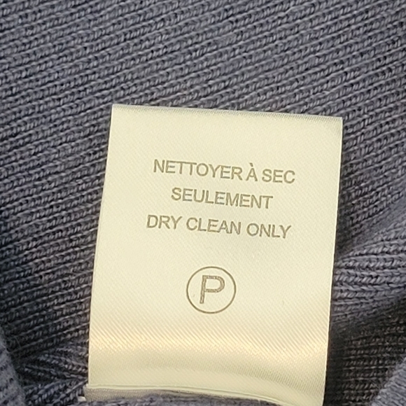 NWOT Katherine Barclay Sweater Turtleneck Cashmere Blend Blue‎ Women's XL - Picture 8 of 11